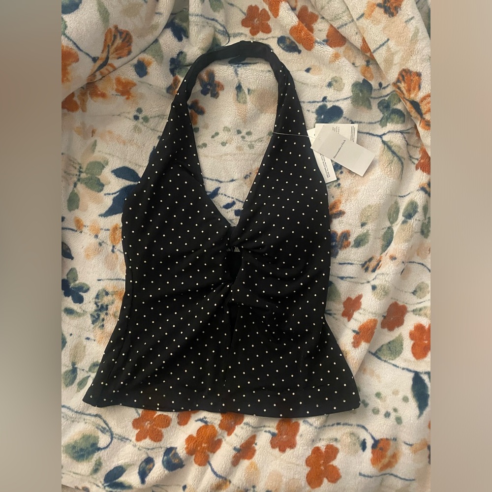 Abercrombie Bra free Polka Top